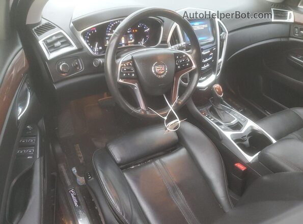 3GYFNEE32GS573717 2016 CADILLAC SRX Black Widok deski rozdzielczej