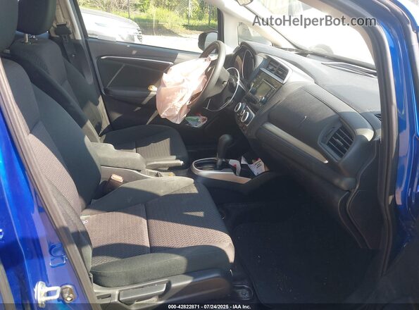 3HGGK5H40LM725596 2020 HONDA FIT Синий Вид салона спереди