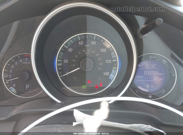 3HGGK5H40LM725596 2020 HONDA FIT Синий Вид задних сидений