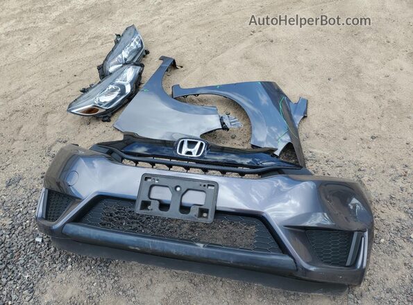 3HGGK5H54HM710941 2017 HONDA FIT Charcoal VIN կոդի պիտակի տեսք
