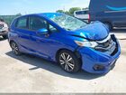 2020 Honda Fit Ex Blue vin: 3HGGK5H83LM708276