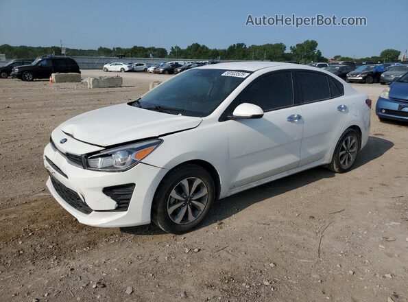 3KPA24AD9ME382727 2021 KIA RIO White Przód lewy