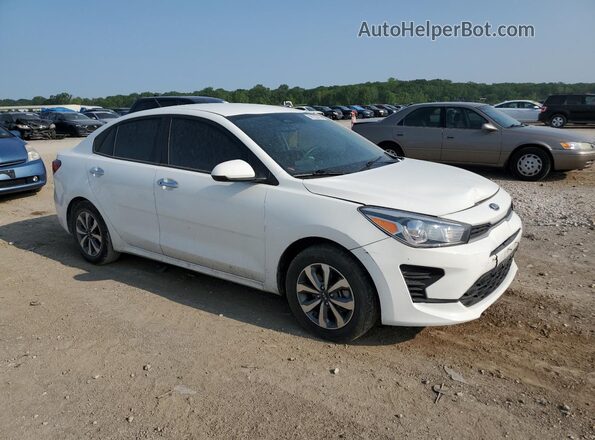 3KPA24AD9ME382727 2021 KIA RIO White Przód prawy