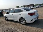 2021 Kia Rio Lx White vin: 3KPA24AD9ME382727