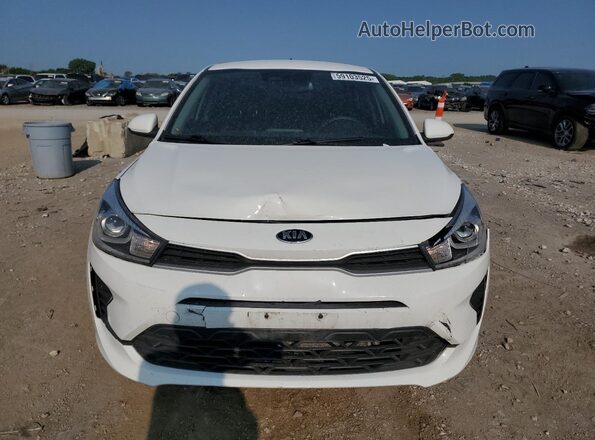 3KPA24AD9ME382727 2021 KIA RIO White Widok z przodu