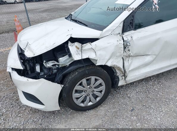 3KPC24A66LE109883 2020 HYUNDAI ACCENT White Դիմացի տեսք