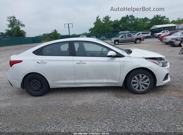 3KPC24A66LE109883 2020 HYUNDAI ACCENT White Սալոնի 360 աստիճան տեսք