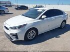 2021 Kia Forte Fe White vin: 3KPF24AD6ME277214