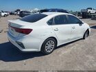 2021 Kia Forte Fe White vin: 3KPF24AD6ME277214