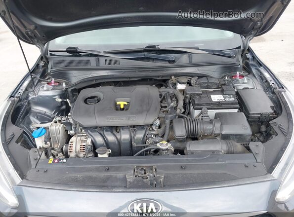 3KPF24AD9ME334585 2021 KIA FORTE Серый Вид сзади