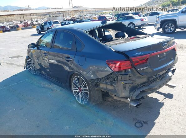 3KPF44AC6ME318913 2021 KIA FORTE Black Rear left
