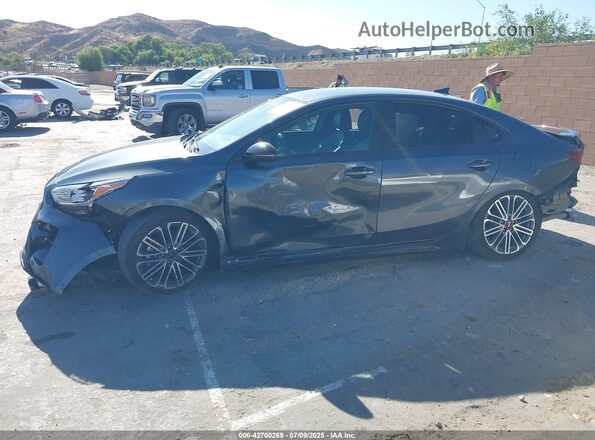 3KPF44AC6ME318913 2021 KIA FORTE Black Rear interior view