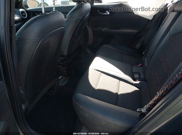 3KPF44AC6ME318913 2021 KIA FORTE Black VIN sticker view