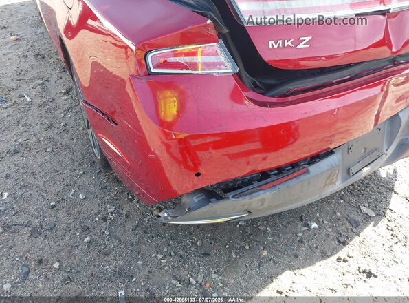 3LN6L2LUXGR621926 2016 LINCOLN MKZ HYBRID Maroon 
