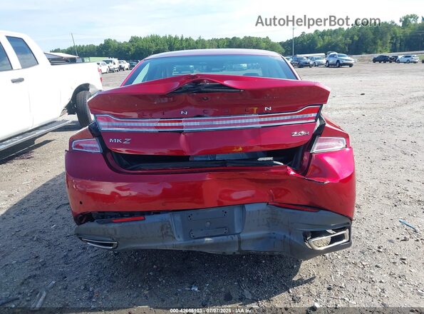 3LN6L2LUXGR621926 2016 LINCOLN MKZ HYBRID Maroon 