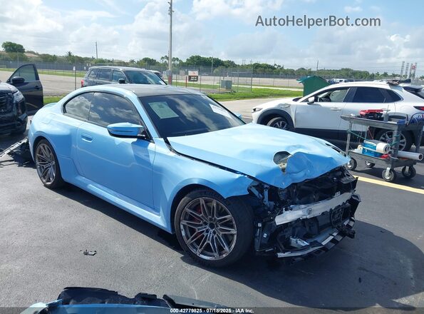 3MF23DM0XS8F16311 2025 BMW M2 Blue Przód prawy