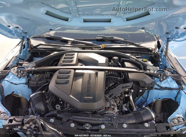 3MF23DM0XS8F16311 2025 BMW M2 Blue Widok z tyłu