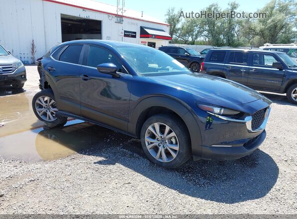 3MVDMBBL7MM316909 2021 MAZDA CX-30 Dark Blue Передняя правая четверть