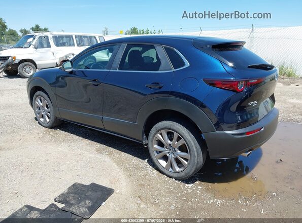 3MVDMBBL7MM316909 2021 MAZDA CX-30 Dark Blue Задняя левая четверть