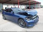 2022 Bmw 330i Xdrive Blue vin: 3MW5R7J07N8C63826