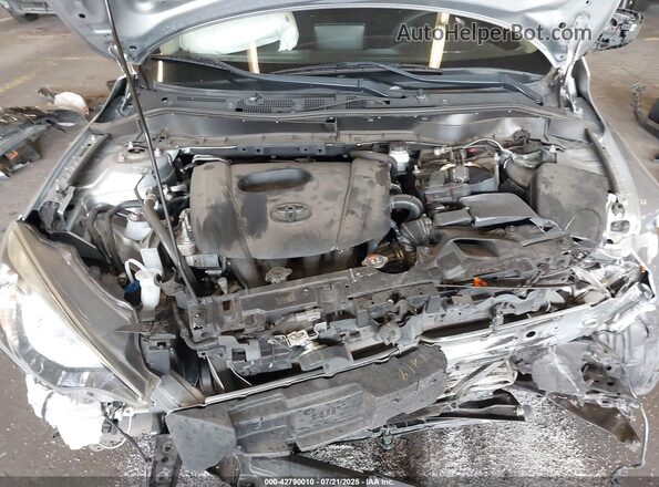 3MYDLBYV6HY169771 2017 TOYOTA YARIS IA Серебряный Вид сзади