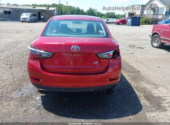 3MYDLBYV9JY319927 2018 TOYOTA YARIS IA Red 