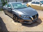 2021 Nissan Sentra Sv Xtronic Cvt Gray vin: 3N1AB8CV0MY302830