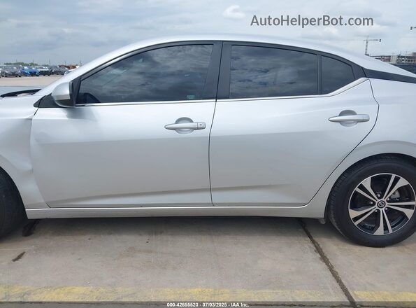 3N1AB8CV5MY237778 2021 NISSAN SENTRA Silver 