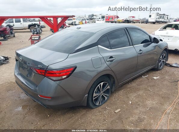 3N1AB8CV5MY285250 2021 NISSAN SENTRA Серый Задняя правая четверть