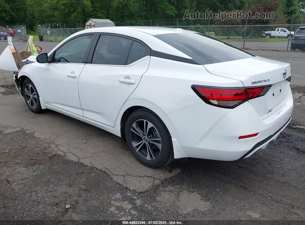 3N1AB8CV5MY305819 2021 NISSAN SENTRA White Հետևի ձախ