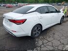 2021 Nissan Sentra Sv Xtronic Cvt White vin: 3N1AB8CV5MY305819