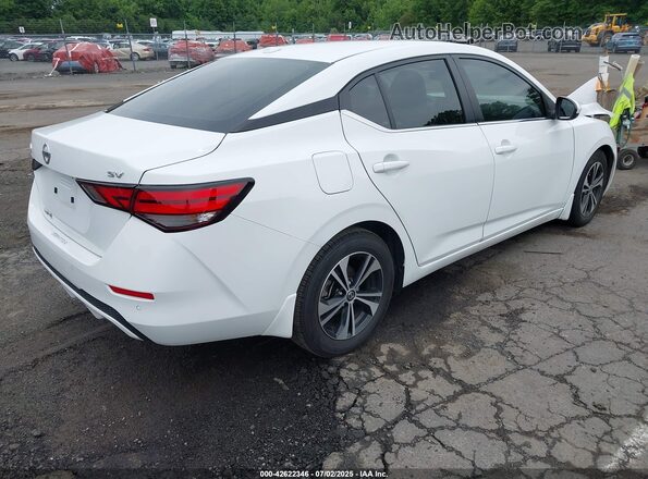 3N1AB8CV5MY305819 2021 NISSAN SENTRA White Հետևի աջ