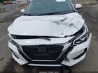 2021 Nissan Sentra Sv Xtronic Cvt White vin: 3N1AB8CV5MY305819