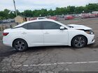 2021 Nissan Sentra Sv Xtronic Cvt White vin: 3N1AB8CV5MY305819