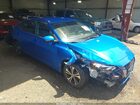 2021 Nissan Sentra Sv Xtronic Cvt Blue vin: 3N1AB8CV8MY318936