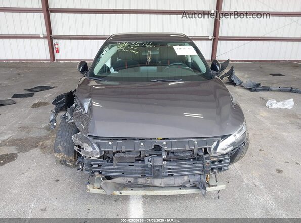 3N1AB8DVXMY203706 2021 NISSAN SENTRA Gray Սալոնի հետևի տեսք