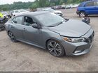 2021 Nissan Sentra Sr Xtronic Cvt Gray vin: 3N1AB8DVXMY212454