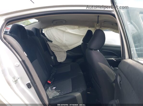3N1CN8DV1ML809375 2021 NISSAN VERSA Silver Widok naklejki z numerem VIN