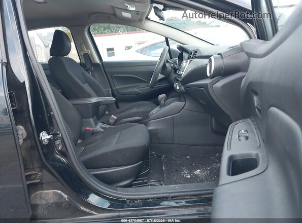 3N1CN8DV3ML922549 2021 NISSAN VERSA Черный Вид салона спереди