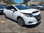 2021 Nissan Versa Sv Xtronic Cvt White vin: 3N1CN8EV1ML869770