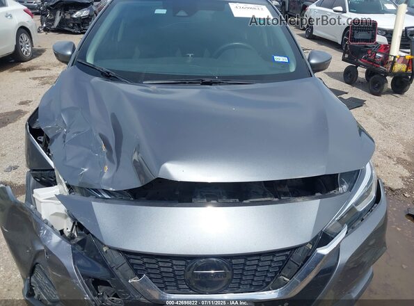 3N1CN8EV6ML863642 2021 NISSAN VERSA Gray Вид ззаду