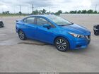 2021 Nissan Versa Sv Xtronic Cvt Blue vin: 3N1CN8EV8ML862301