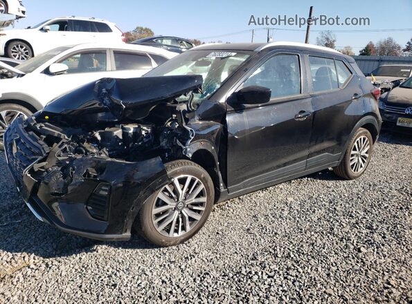 3N1CP5CV0ML500359 2021 NISSAN KICKS Black Front left