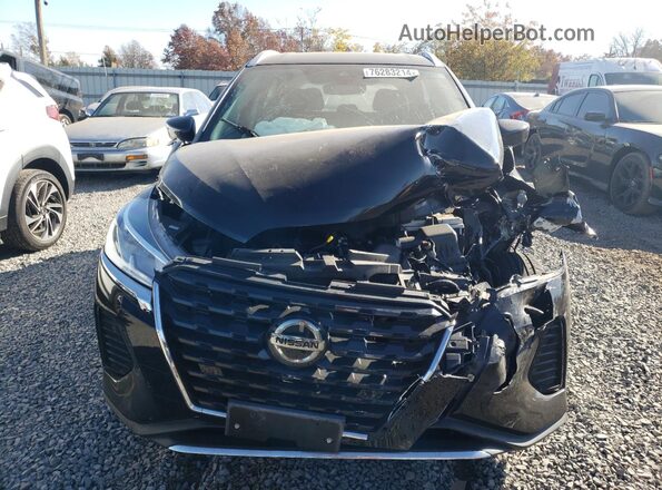 3N1CP5CV0ML500359 2021 NISSAN KICKS Black Front view