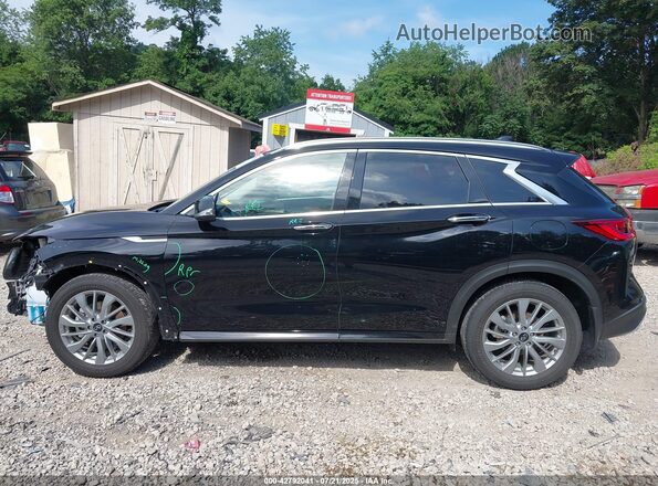 3PCAJ5BB0PF123449 2023 INFINITI QX50 Черный Панорамный вид салона 360°