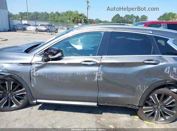 3PCAJ5BB1MF126940 2021 INFINITI QX50 Gray Սալոնի հետևի տեսք