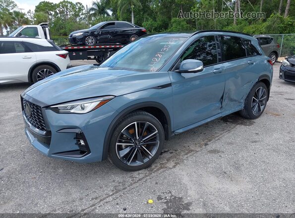 3PCAJ5FA6RF110919 2024 INFINITI QX50 Серый Передняя левая четверть