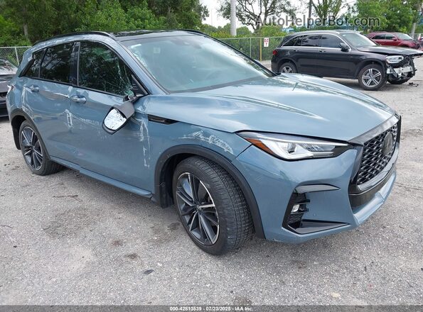 3PCAJ5FA6RF110919 2024 INFINITI QX50 Серый Передняя правая четверть