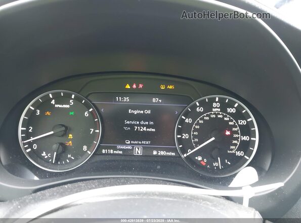 3PCAJ5FA6RF110919 2024 INFINITI QX50 Серый Вид задних сидений