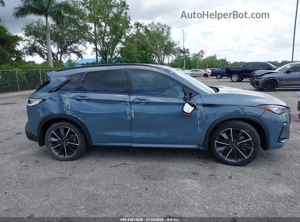 3PCAJ5FA6RF110919 2024 INFINITI QX50 Серый Вид задней части салона